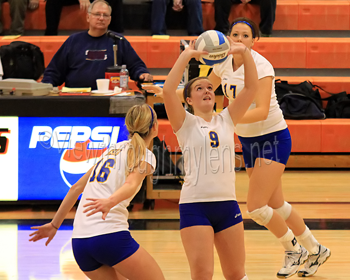 Stephanie Miller had 52 set assists in the 7AA Section Semi-Final for Esko