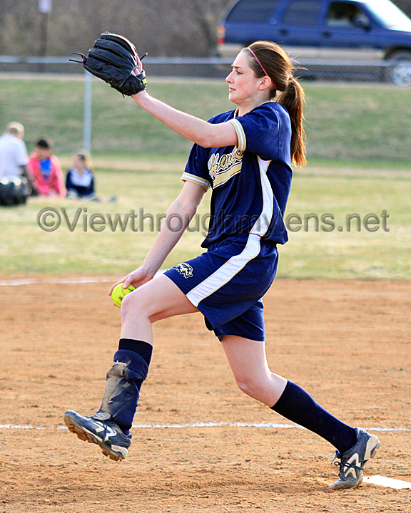 Hermantown pitcher Katie Thun